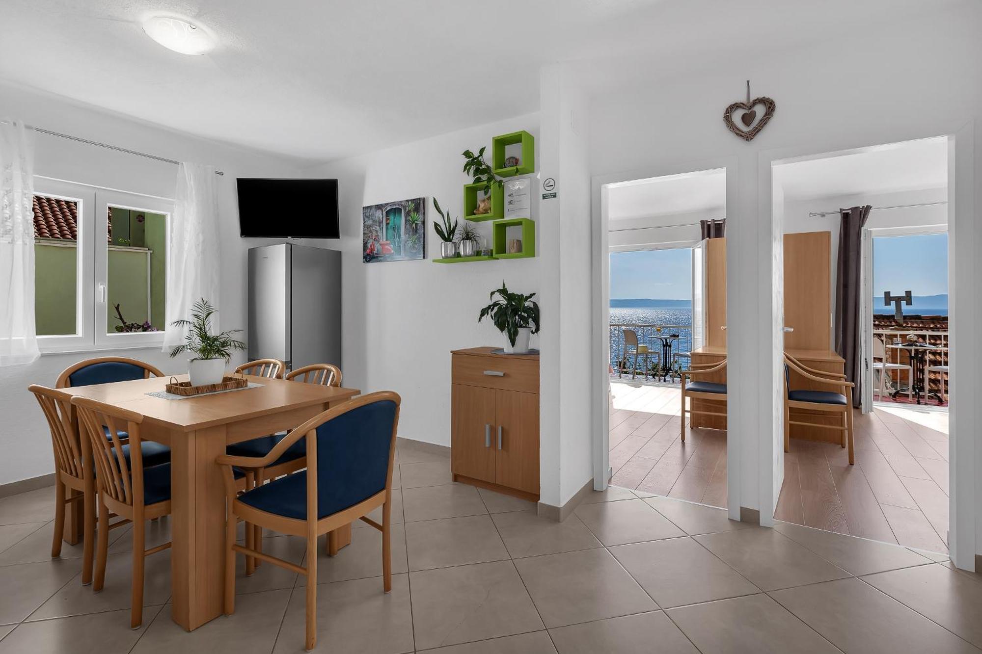 Apartments By The Sea Podgora, Makarska - 2596 Rom bilde